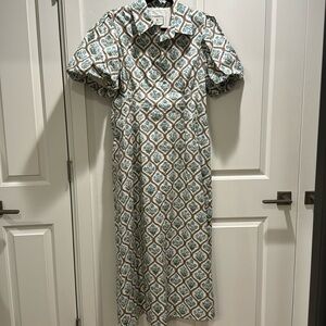 Tuckernuck porcelain bouquet Delaney dress. Size large. Worn once!